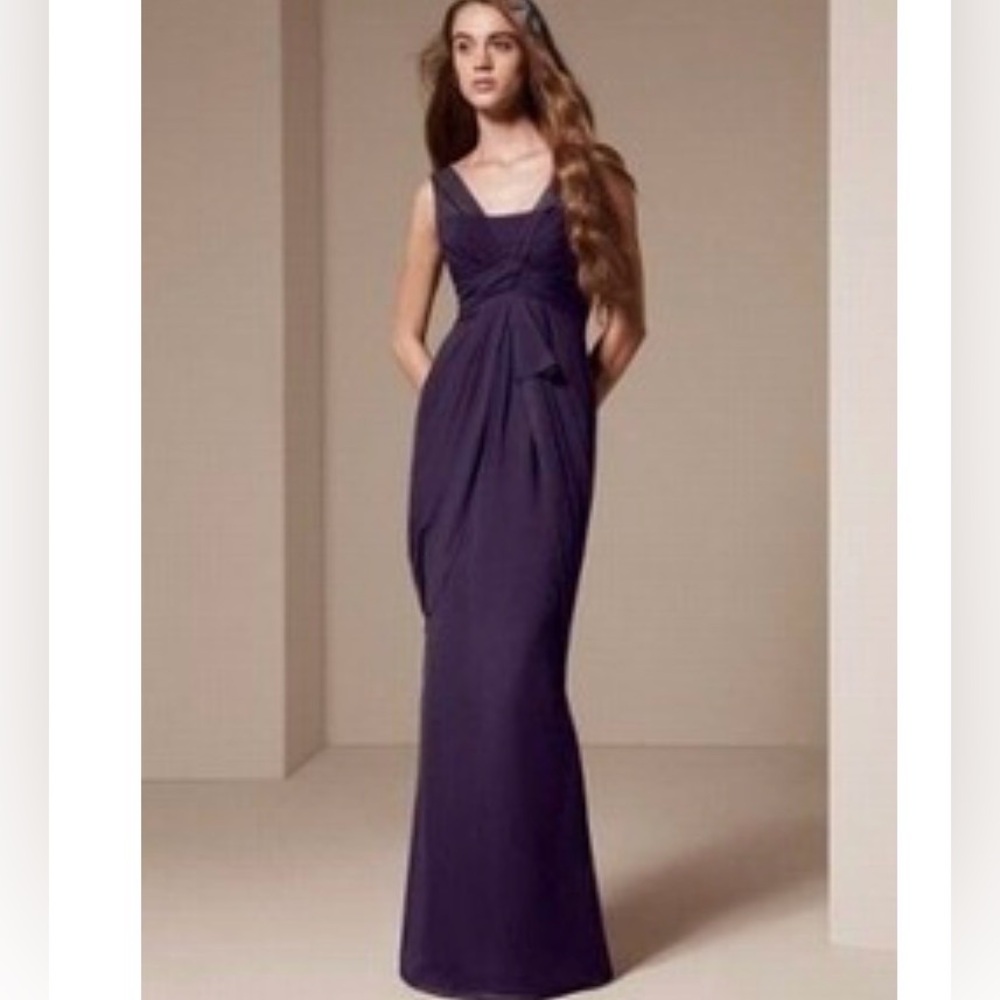 Vera Wang Midnight Purple Wedding Gown